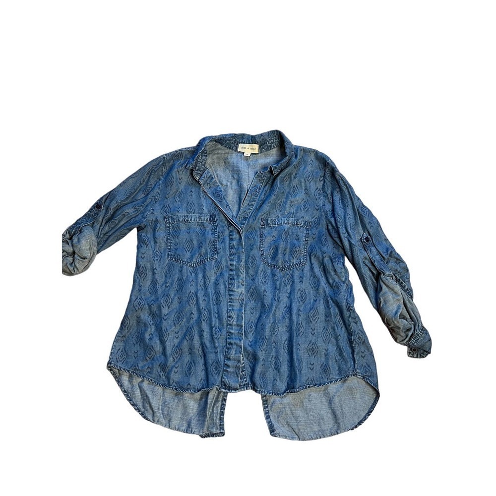 New Cloth‎ & Stone Denim Shirt Sz Medium